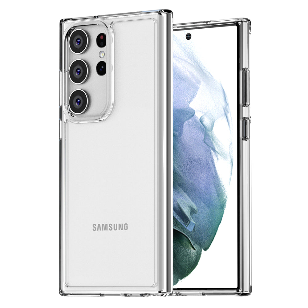Diamond Series Phone Case For Samsung Galaxy S23 Ultra TPU Acrylic Transparent Shockproof Phone Back Cover Diamond Series Phone Case For Samsung Galaxy S23 Ultra TPU Acrylic Transparent Shockproof Phone Back Cover